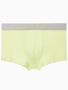 Buy 남성 브러시드 마이크로 져지 로우 라이즈 트렁크 in color PALE LIME YELLOW