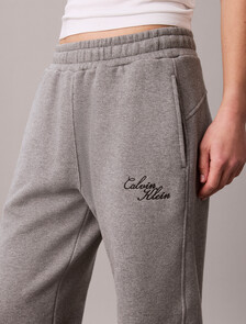 Buy 여성 텍스쳐드 와이드레그 팬츠 in color MEDIUM GREY HEATHER