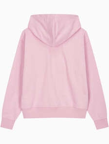 Buy 여성 모노그램 프렌치 태리 풀집업 후디 in color Pink