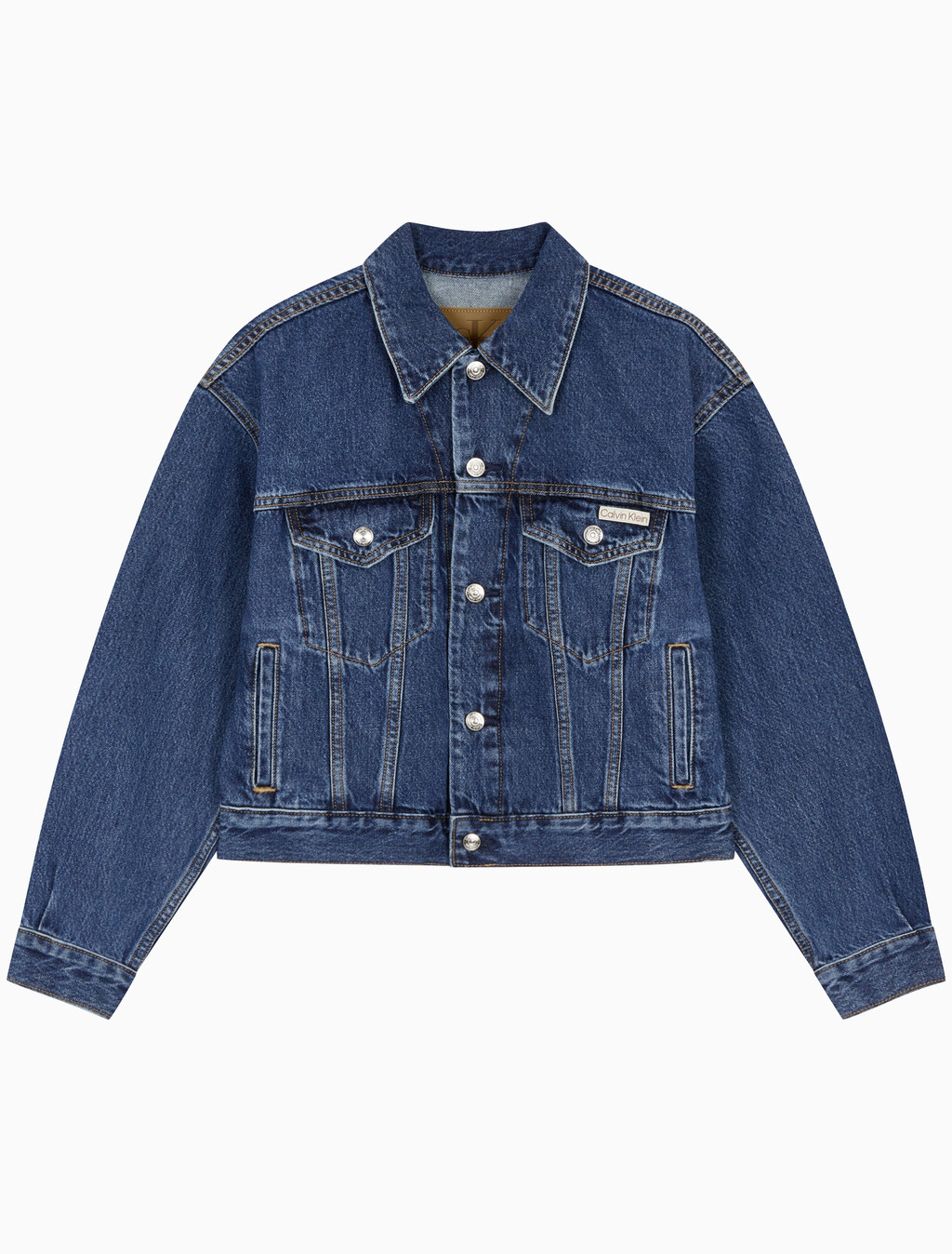 Buy 여성 90'S 히어로 트러커 자켓 in color DARK BLUE