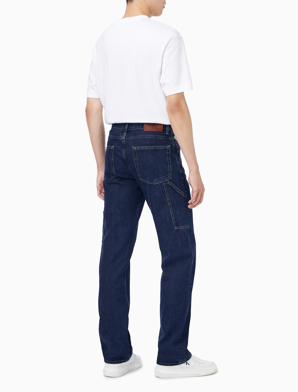 Buy 남성 릴렉스 인디고 카펜터 데님 in color denim