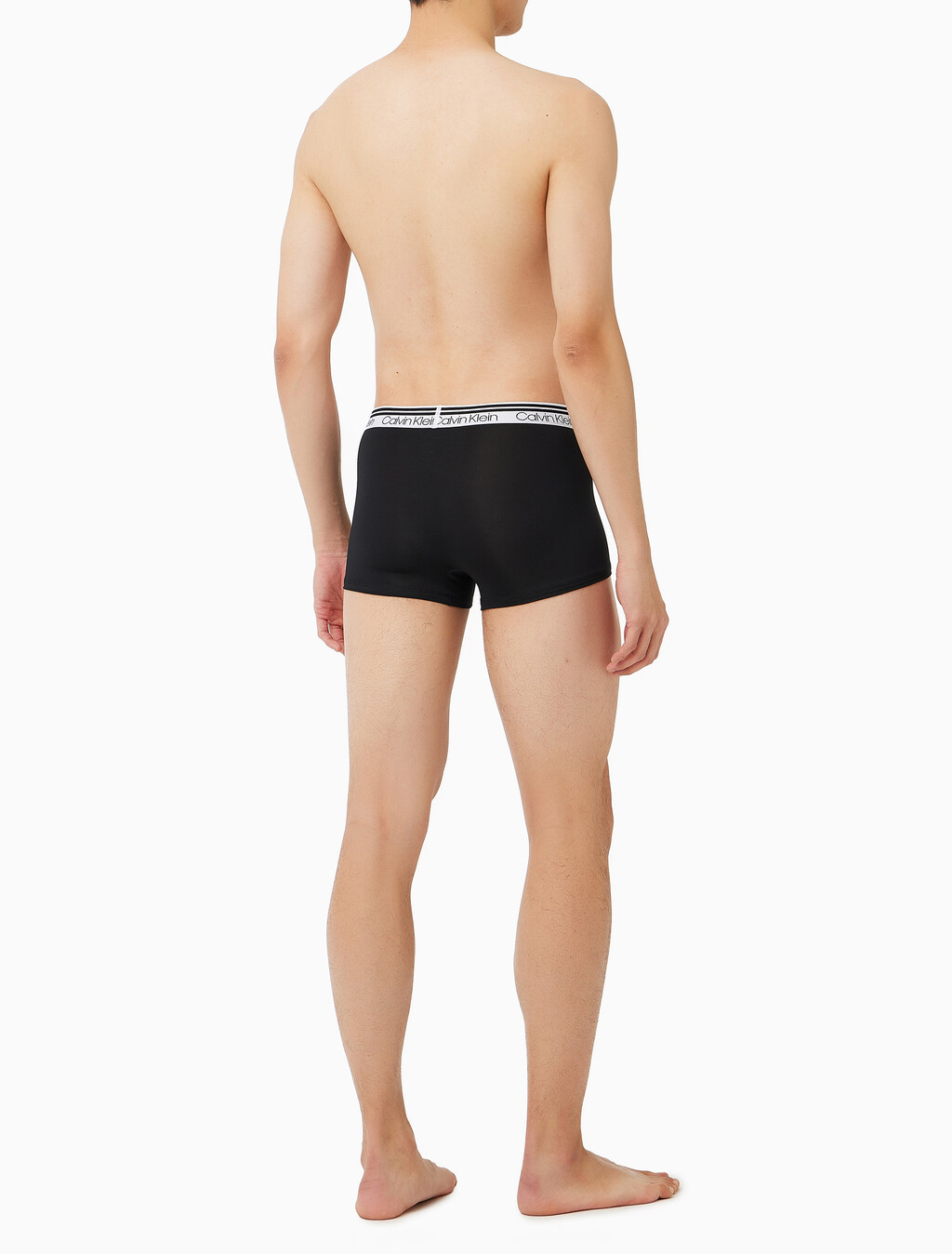 Buy 남성 마이크로 버라이어티 WB 로우 라이즈 트렁크 3PK in color Black / Red / Light Grey