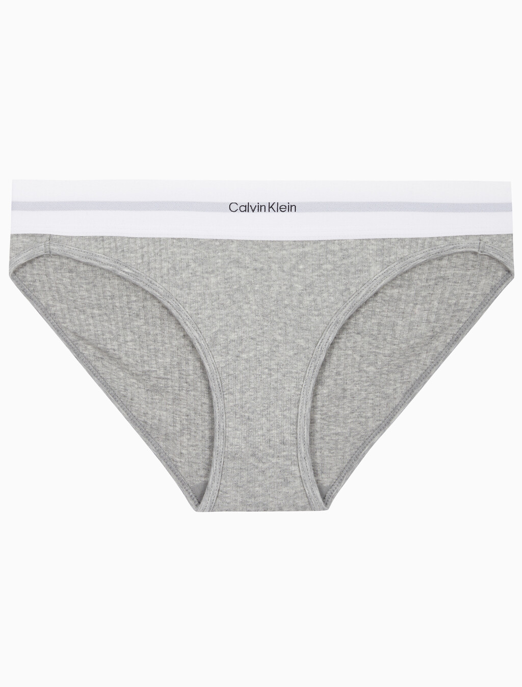 Buy 여성 코튼 모달 스트레치 립 AF 비키니 in color GREY HEATHER
