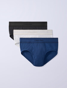 Buy Jung Kook for Calvin Klein  남성 헤리티지 코튼 브리프 3pk in color Dark Denim/Peat/Tofu