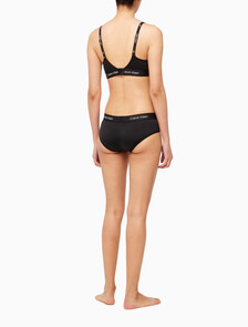 Buy 여성 1996 코튼 AF 라이틀리 라인드 브라렛 in color BLACK