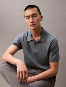 Buy 남성 테크 코튼 플리츠 팬츠 in color GREY SKY