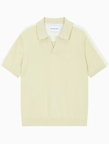 Buy 남성 토널 블로킹 폴로 반팔 티셔츠 in color GREEN