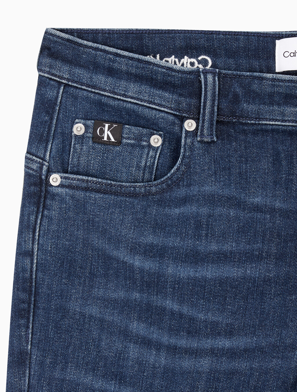 Buy 남성 다크블루 바디핏 데님 in color BLUE BLACK HANGER LOOP