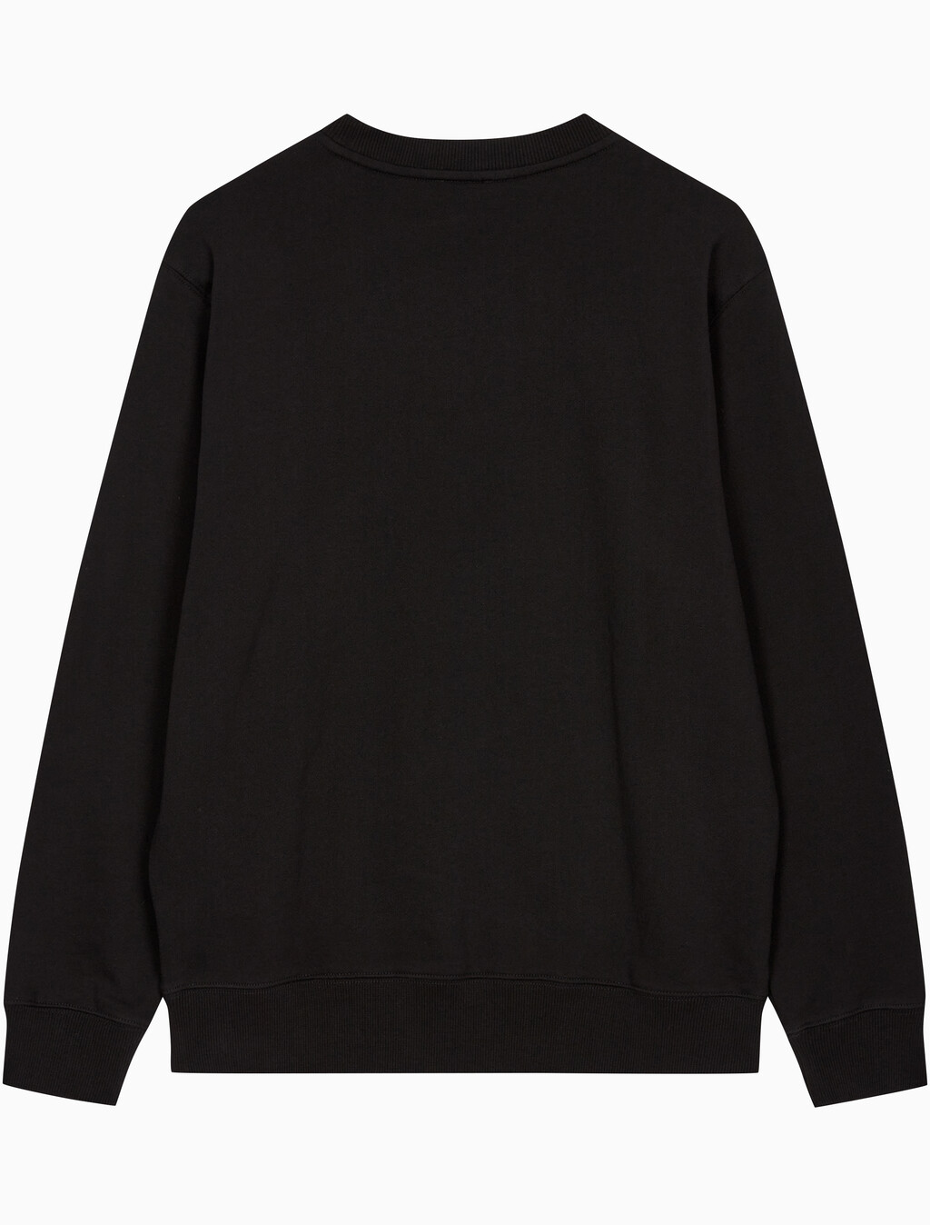 Buy 남성 레귤러핏 CK 뱃지 로고 스웻셔츠 in color CK BLACK