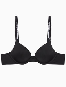 Buy 여성 1996 마이크로 AF 푸쉬업 플런지 브라 in color BLACK