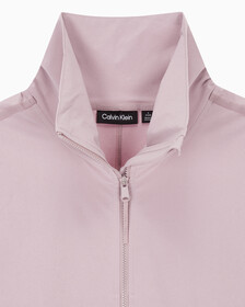 Buy 여성 리플렉티브 로고 레귤러 핏 윈드브레이커 in color GRAY ROSE