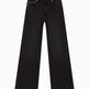 WASHED BLACK LOGO LACE