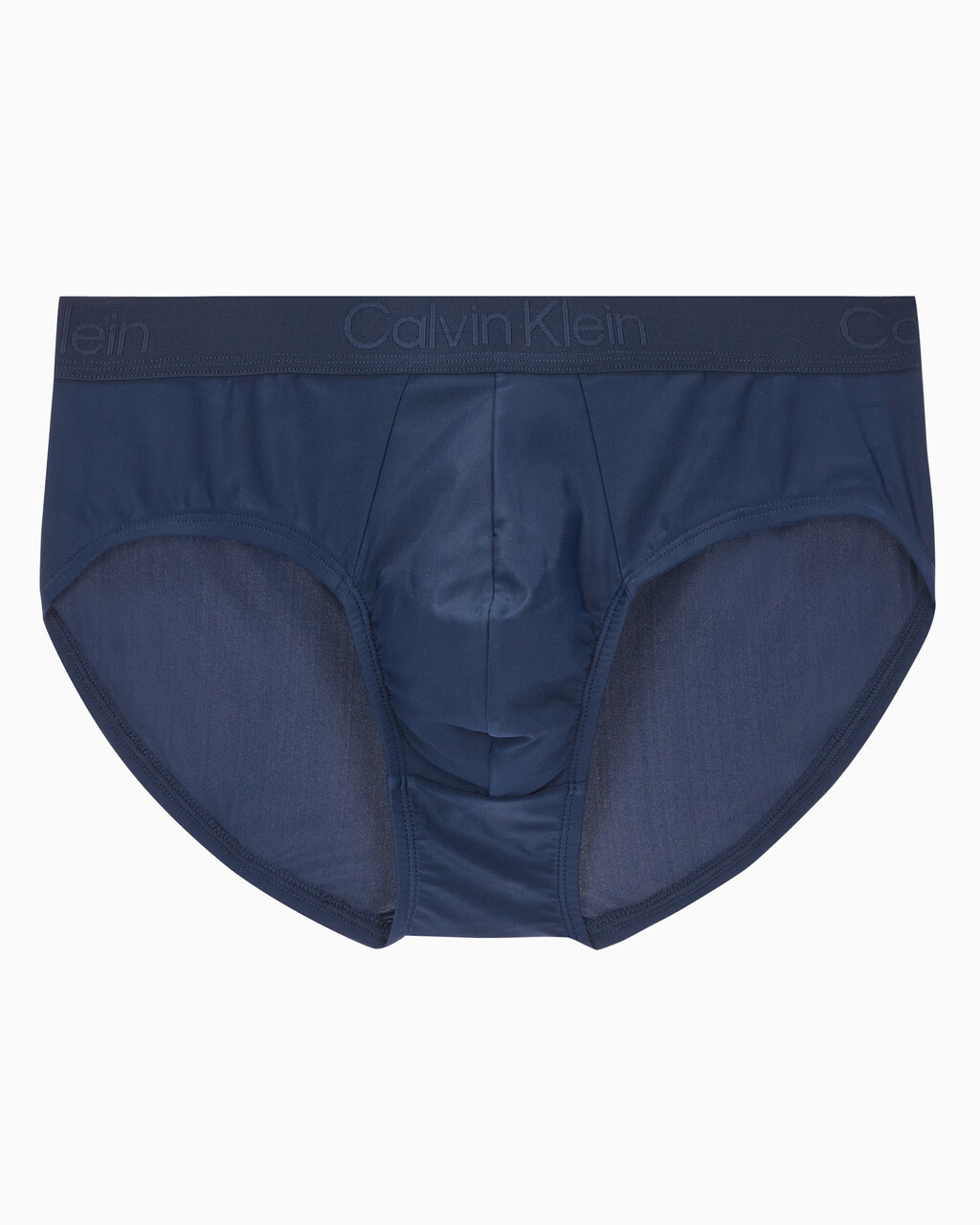Buy 남성 CK 블랙 마이크로 싱글 힙브리프 in color BLUE SHADOW