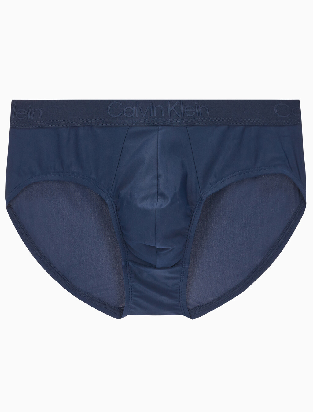 Buy 남성 CK 블랙 마이크로 싱글 힙브리프 in color BLUE SHADOW