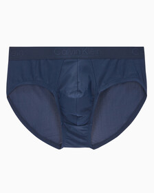 Buy 남성 CK 블랙 마이크로 싱글 힙브리프 in color BLUE SHADOW