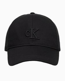 Buy 남녀공용 아카이브 로고 볼캡 in color BLACK