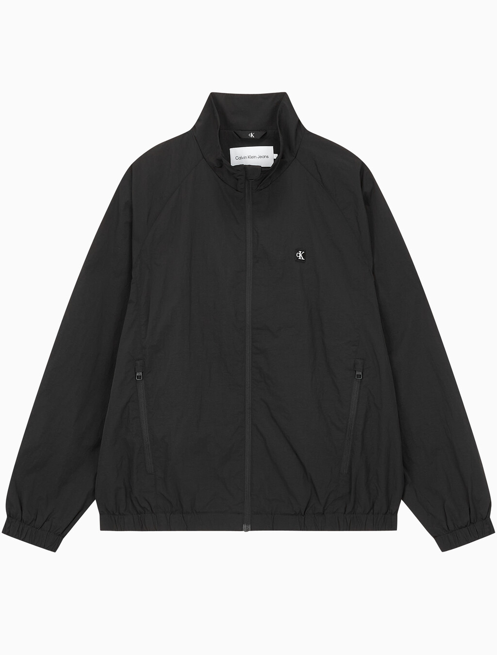 Buy 남성 에센셜 스텐드 넥 자켓 in color CK BLACK