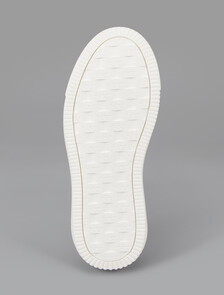 Buy 여성 말모 레더 청키 컵솔 스니커즈 in color WHITE/CIRRUS GREY/BLACK