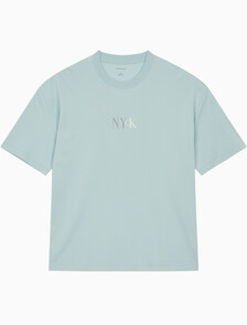 Buy 남성 NYCK 그래픽 반팔 티셔츠 in color HARBOR GRAY
