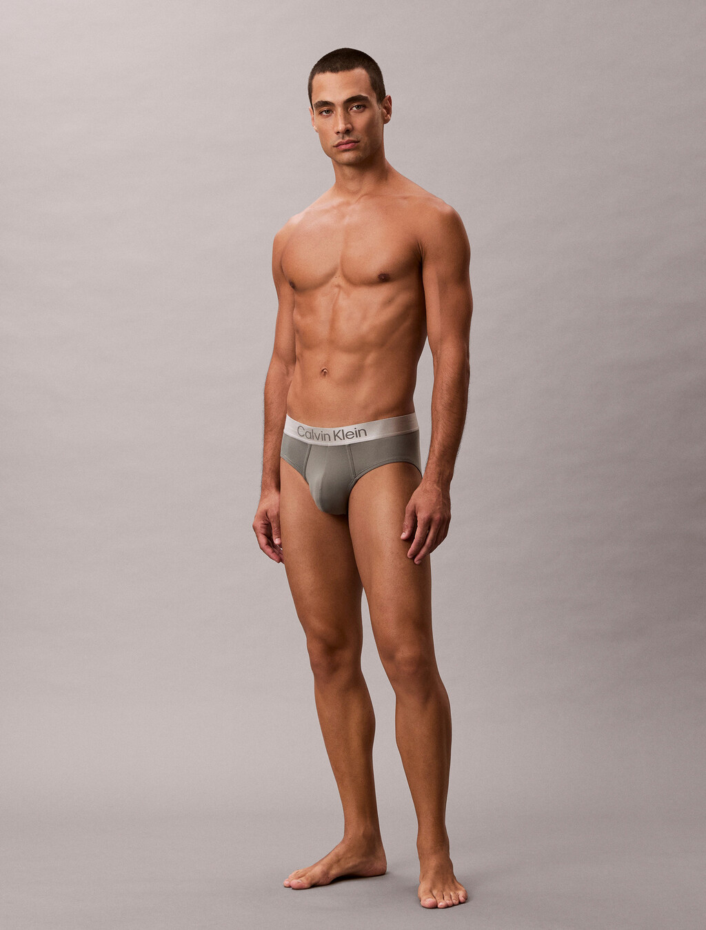 Buy 남성 브러시드 마이크로파이버 스트레치 힙브리프 in color PLATINUM RUST