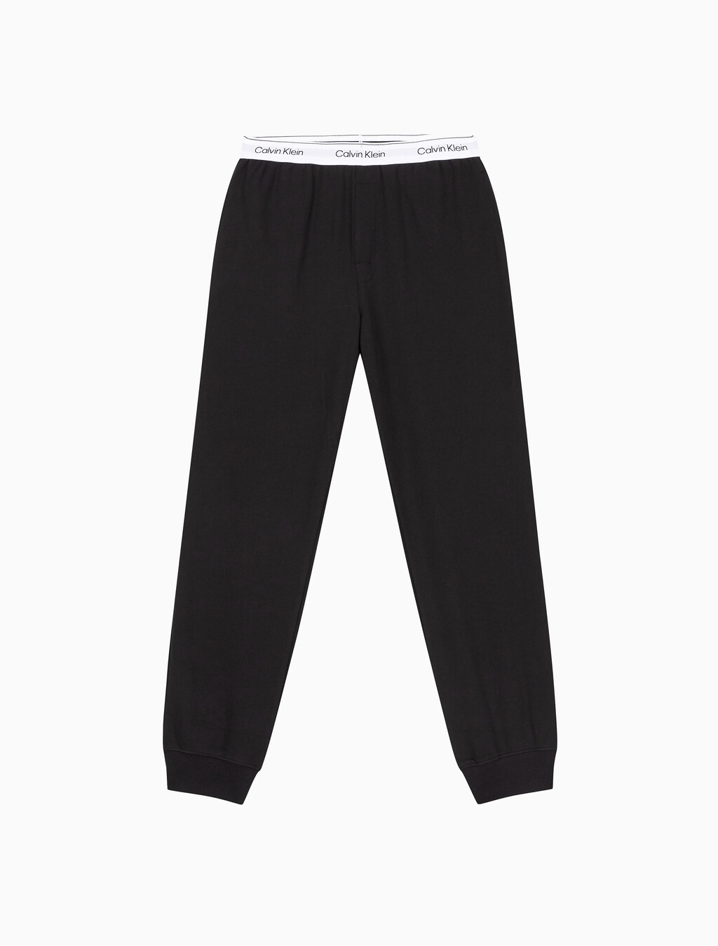 Buy 여성 모던 코튼 라운지 조거팬츠 in color BLACK
