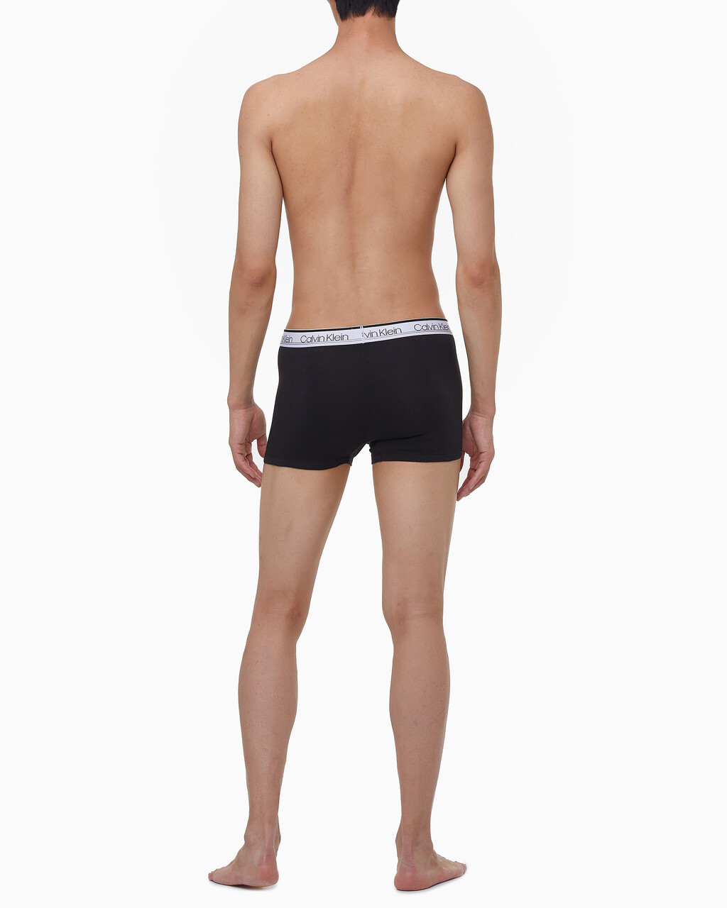 Buy 남성 코튼 스트레치 버라이어트 3PK 트렁크 in color BLACK