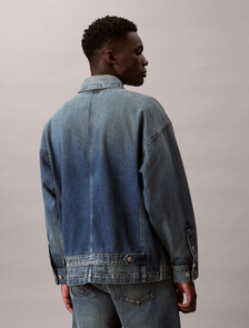 Buy 남성 골드코스트 선셋 데님 필드 자켓 in color Blue