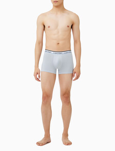 Buy 남성 WB 코튼 스트레치 버라이어티 팩 트렁크 3PK in color Black / Blue / Grey