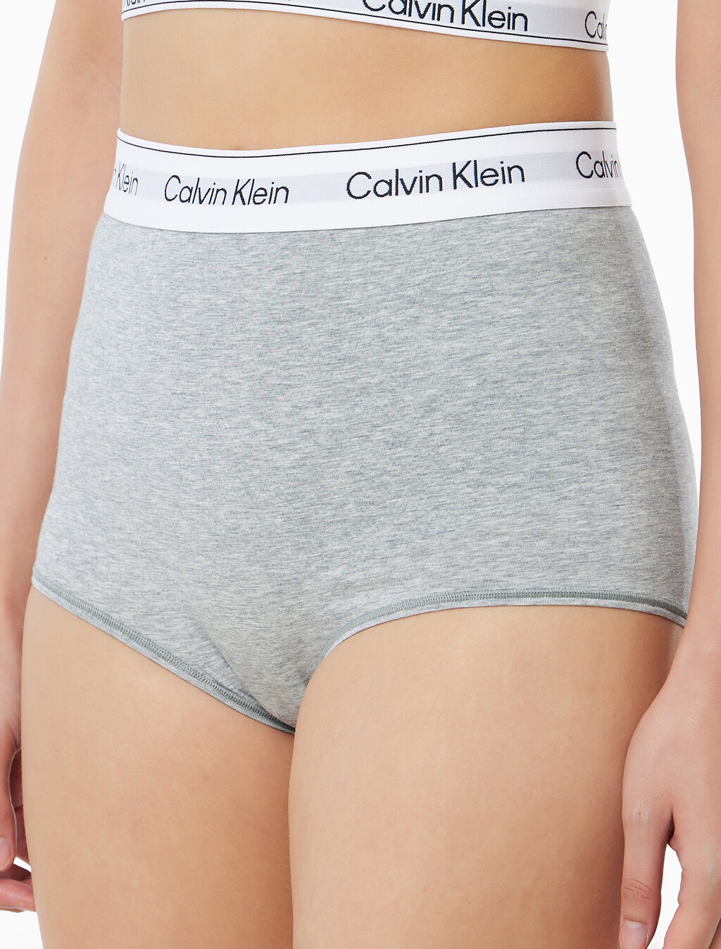 Buy 여성 아이콘 쉐입웨어 브리프 in color GREY HEATHER