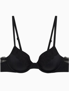 Buy 여성 퍼펙틀리 핏 레이스 AF 퍼펙트 커버리지 컨투어 브라 in color BLACK
