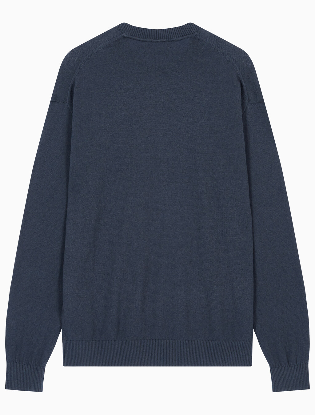 Buy 남성 CK 인타르시아 믹스 스티치 스웨터 in color NAVY
