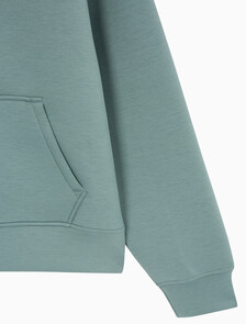 Buy 여성 크롭 오버사이즈 스웻셔츠 in color Mid Green