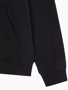Buy 남성 릴렉스핏 CK 뱃지 로고 집업 후디 in color CK BLACK
