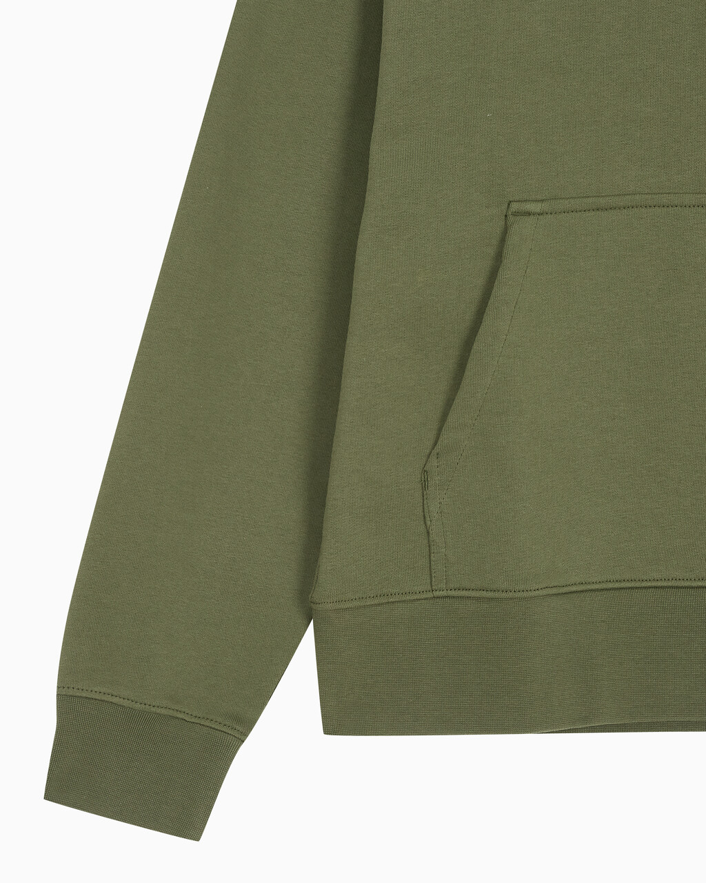 Buy 여성 릴렉스핏 스탠다드 로고 후디 in color JOLLY GREEN BEAN