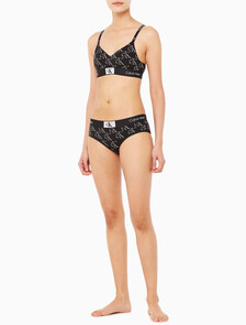 Buy 여성 1996 코튼 AF 힙스터 팬티 in color BLACK/WHITE PRINT