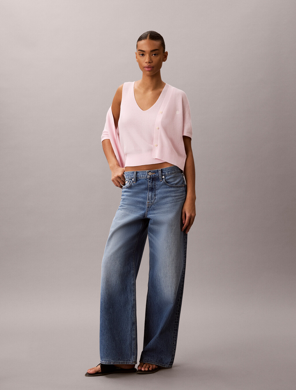 Buy 여성 코튼 트윈세트 in color Pink