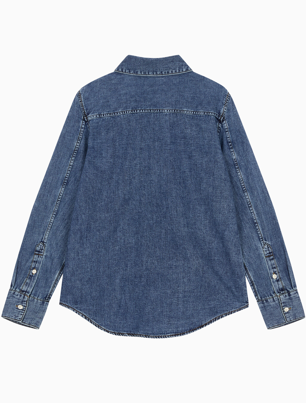 Buy 여성 클래식 데님 셔츠 in color Denim Blue