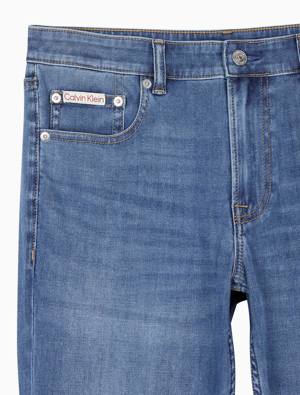 Buy 바디 바이 스트레치 진 in color Mid Blue