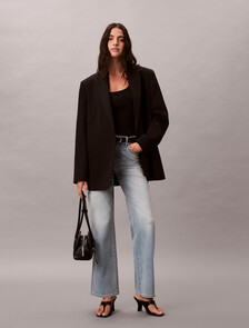 Buy 여성 아시아와이드 데님 in color Mid Blue