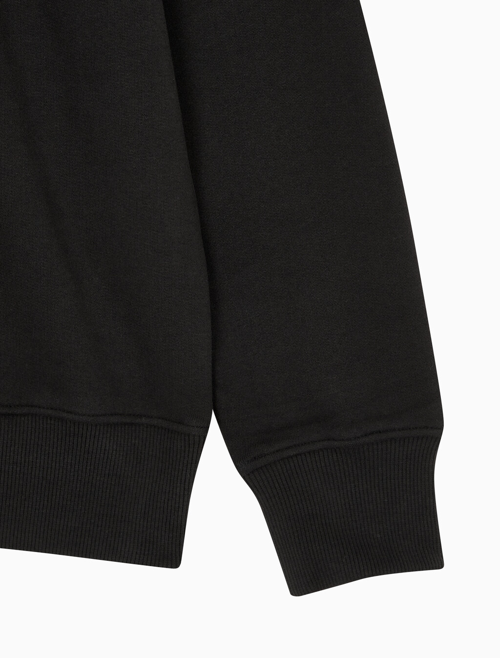 Buy 남성 셔닐 모노로고 기모 스웻셔츠 in color CK BLACK