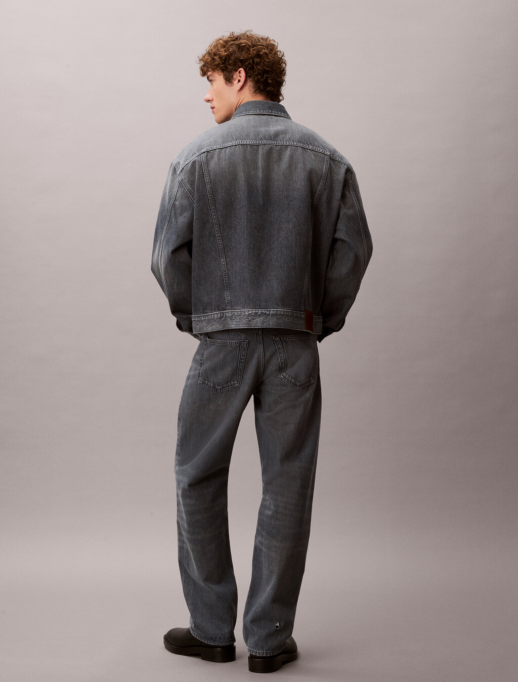 Buy 90S 트러커 자켓 in color Denim Blue