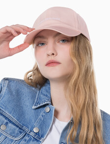 Buy 남녀공용 CKJ 인스티튜셔널 볼캡 in color LIGHT PINK