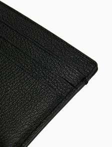Buy 여성 CKJ 미니멀 모노그램 카드케이스 in color BLACK