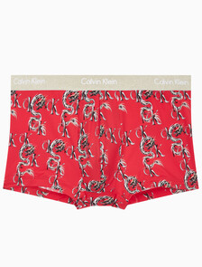 Buy 남성 CNY 드래곤 로우라이즈 드로즈 in color DRAGON PATTERN RED