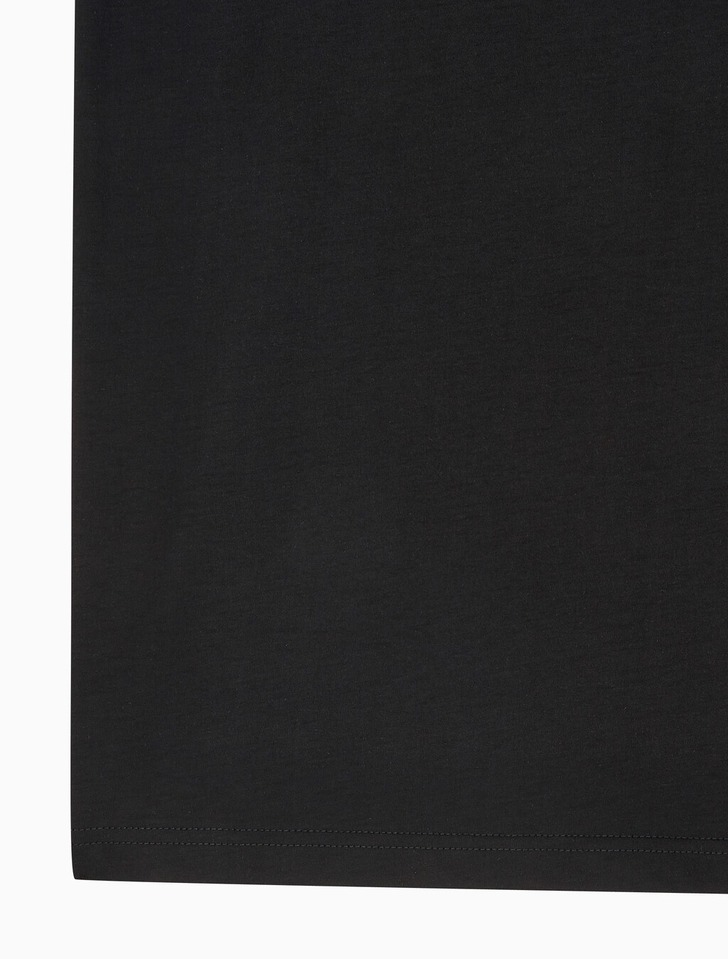 Buy 남성 레귤러핏 솔리드 CK 로고 반팔 티셔츠 in color CK BLACK