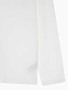 Buy 남녀공용 2PACK 릴렉스핏 모노그램 로고 긴팔 티셔츠 in color BRIGHT WHITE
