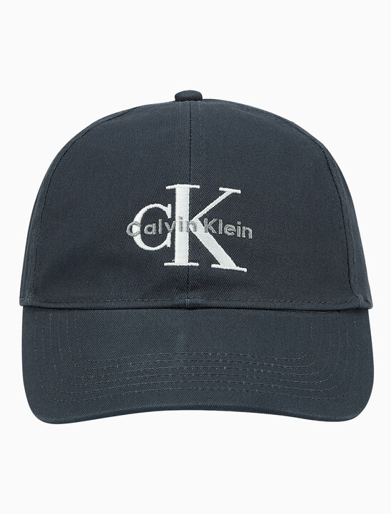 남녀공용 CKJ 모노그램 엠브로이더리 볼캡