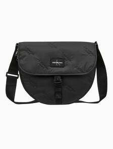 Buy 남성 CKJ 스포츠 에센셜 새들백 in color BLACK