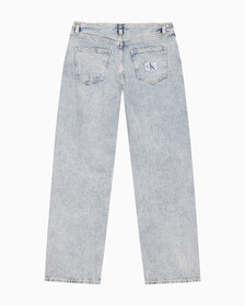 Buy 여성 90's 스트레이트핏 라이트블루 데님 in color 028A CHALKY BLU