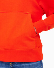 Buy 여성 릴렉스핏 스탠다드 로고 후디 in color BRONZED ORANGE